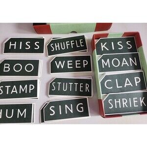 Noises In The Dark Card Party Game Nice Complete 2013 Periphere And Trylon